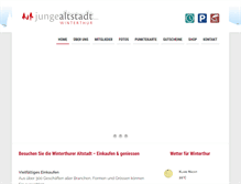 Tablet Screenshot of junge-altstadt.ch